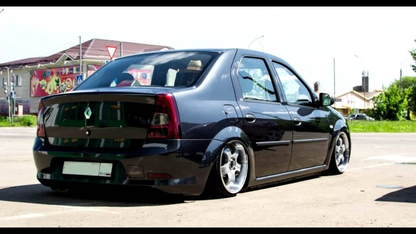 Тюнингованный Логан 1