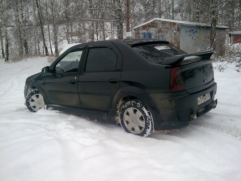 Обвес на Рено Логан 1