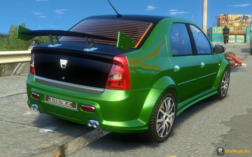 Тюнингованный Рено Логан 1 поколения