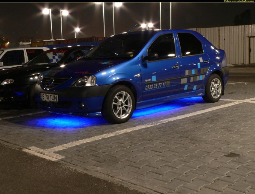 Тюнингованный Рено Логан 1 поколения