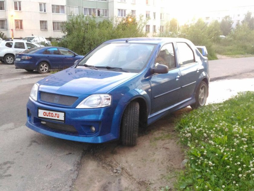 Обвес на Рено Логан 1