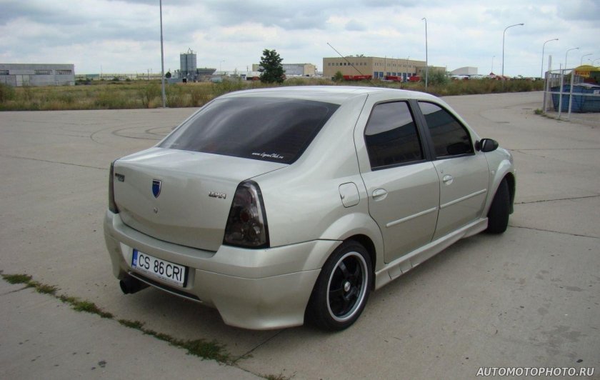 Обвес на Рено Логан 1