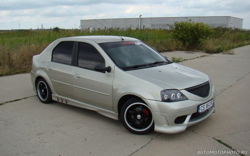 Обвес на Рено Логан 1