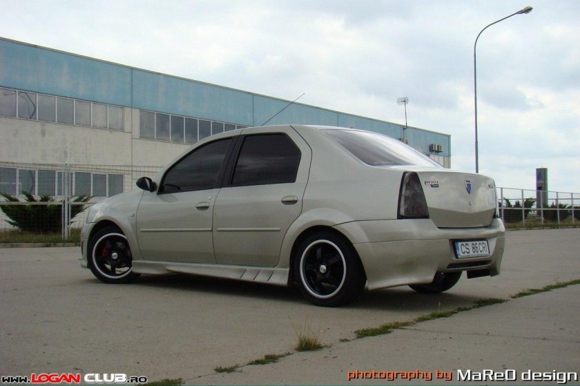 Сплиттер на Логан 1