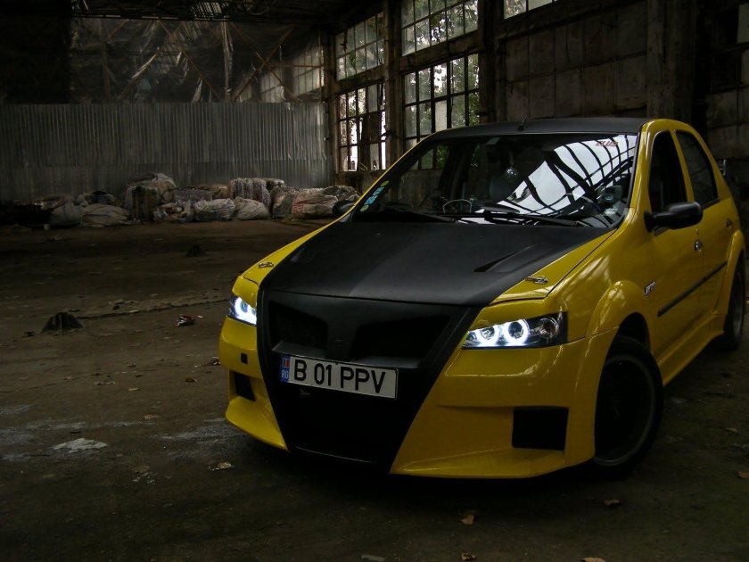 Тюнингованный Логан 1