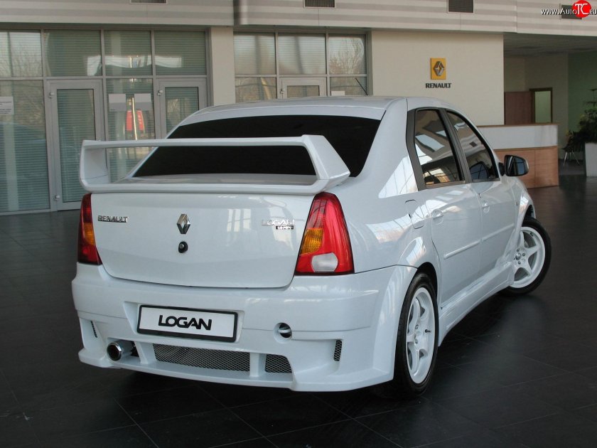 Renault Logan тюнинговые бампера