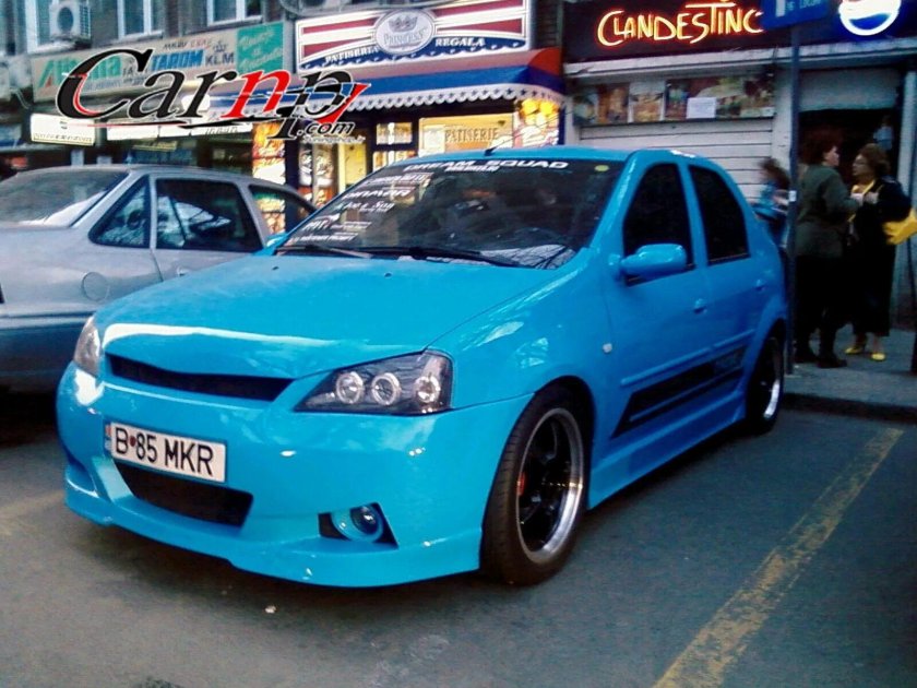 Тюнингованный Логан 1