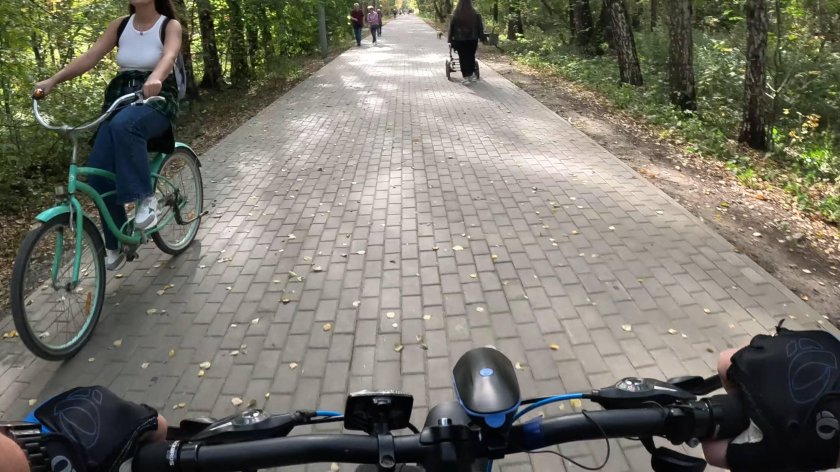 Покатушки на велосипеде