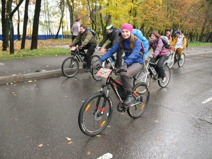 Покатушки на велосипеде
