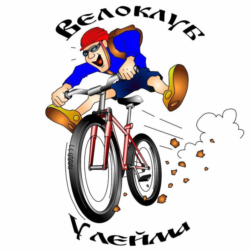 Велосипедист иллюстрация