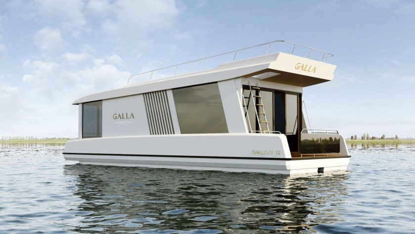 Хаусбот катамаран