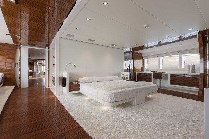Интерьер мегаяхт