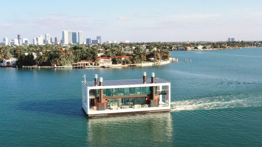 Плавучий дом arkup