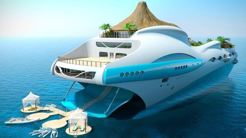 Яхта Тропикал Исланд Парадиз