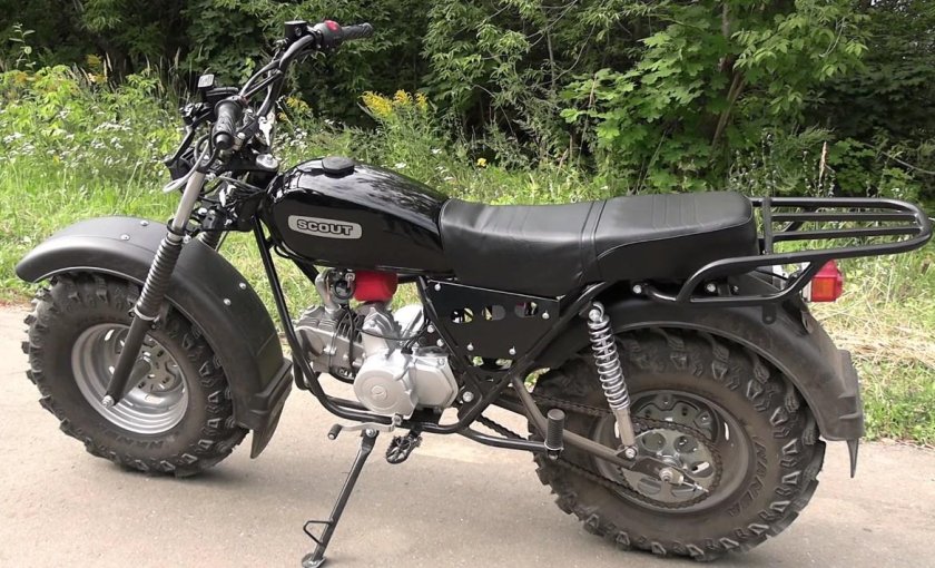 Мотоцикл внедорожный Скаут-3