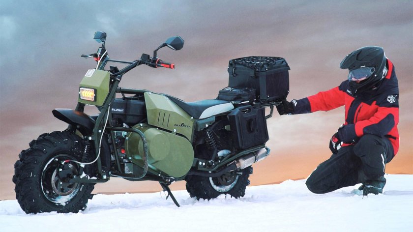 Мотовездеход атаман макс