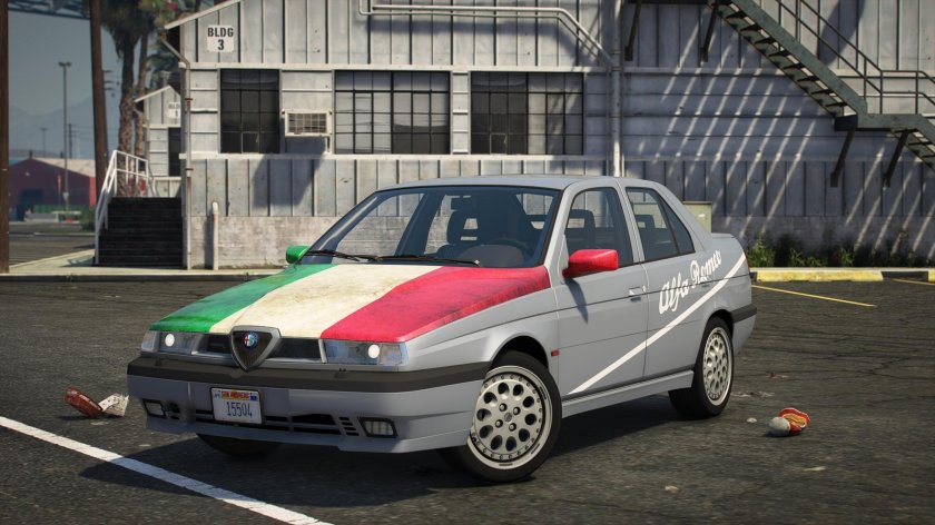 Alfa_Romeo_155 155 q4 3d model Forza