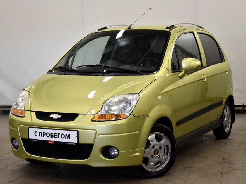 Спарк шевроле 2007 зеленый