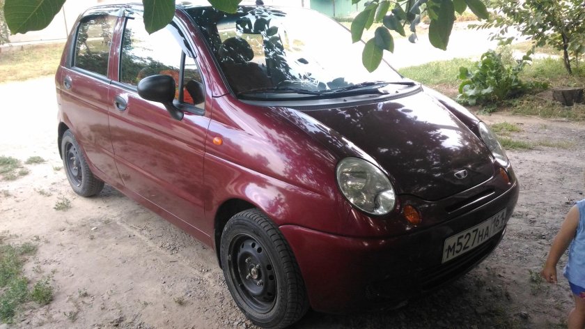 Дэу Матиз вишневый