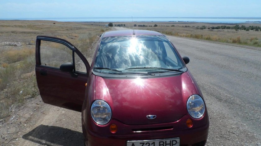 Daewoo Matiz вишневый