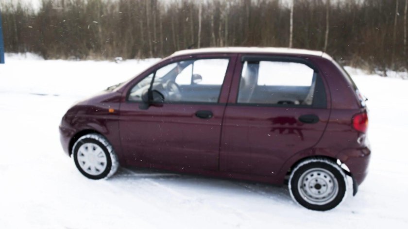 Daewoo Matiz вишневый