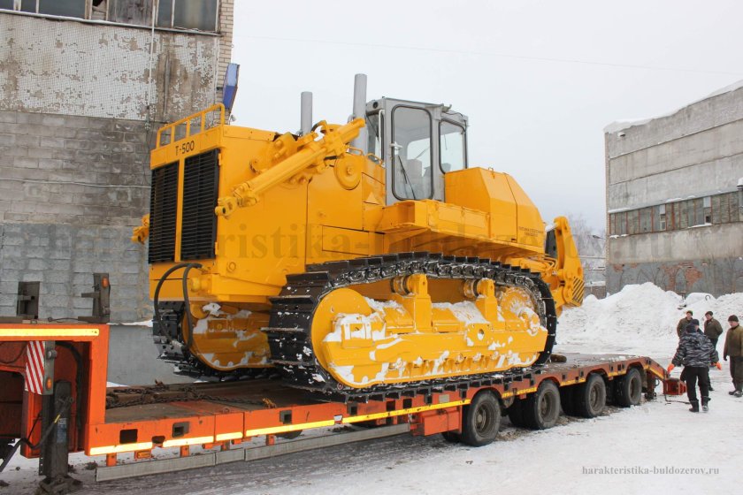 Бульдозер чебоксарец т-500
