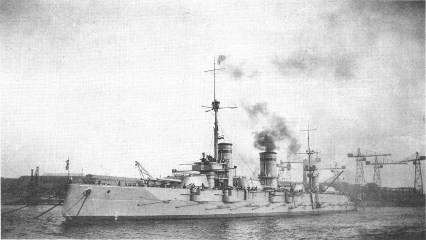 Линейный корабль Гангут 1914