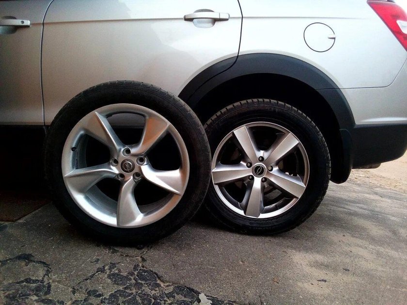 Диски Шевроле Каптива r18