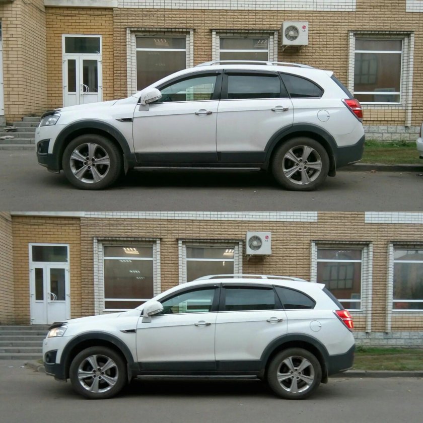 Chevrolet Captiva лифт