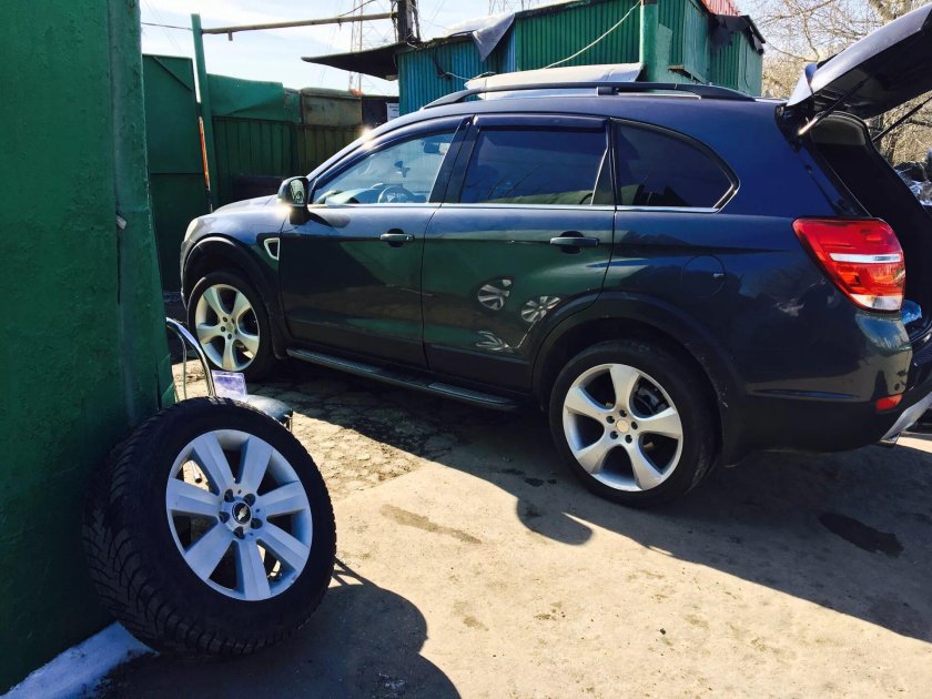 Шевроле Каптива диски r20