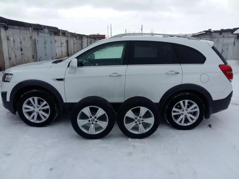 Шевроле Каптива r18