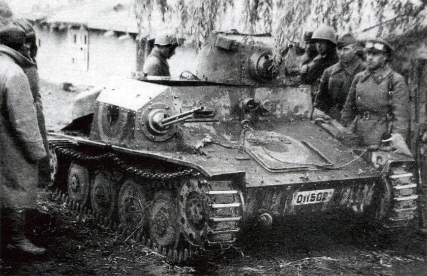 Трофейные немецкие танки в красной армии