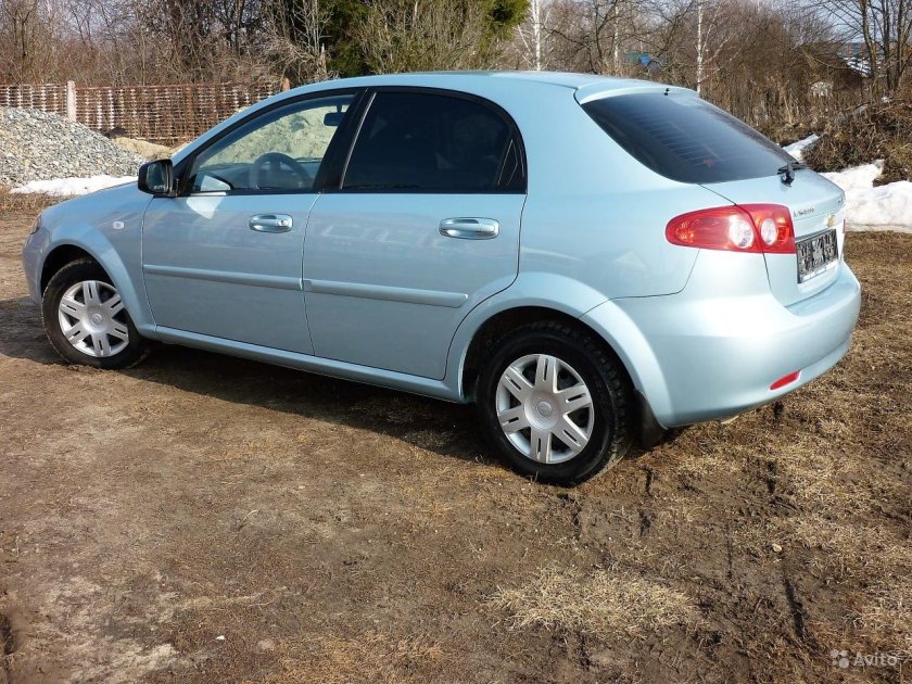 Chevrolet Lacetti, 2008 код краски