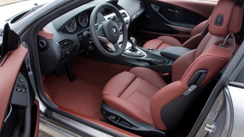 BMW 6 e63 салон