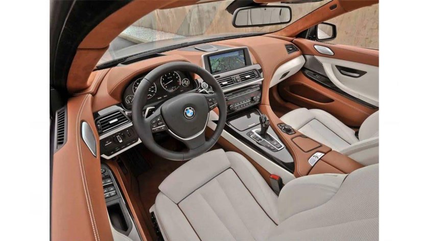 BMW 6 Gran Coupe салон