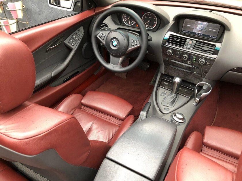 BMW 6 e63 салон