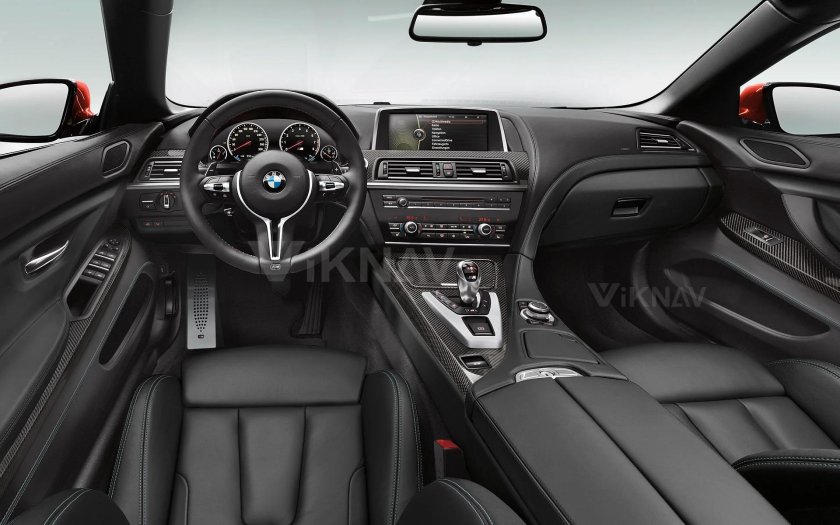 BMW m6 Gran Coupe салон