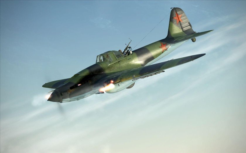 Самолёт ил-2 Штурмовик