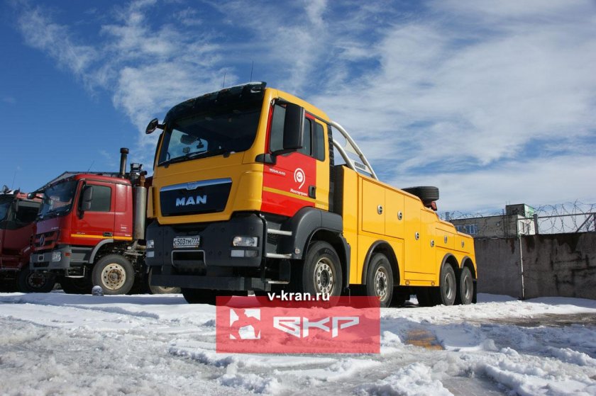 Грузовой эвакуатор ман 400