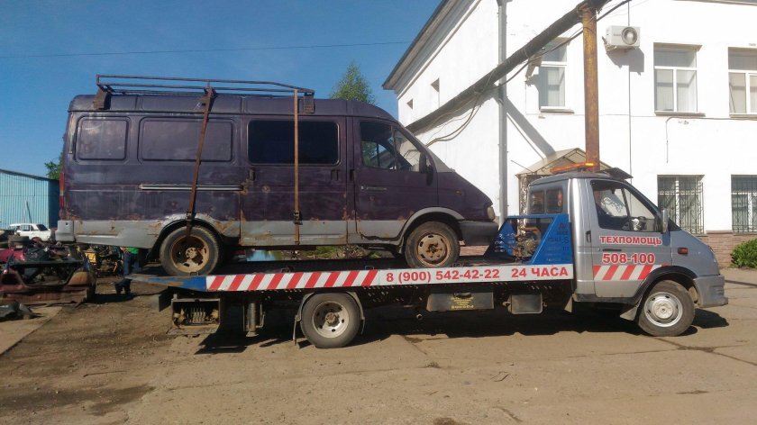 Эвакуатор Газель 6 метров