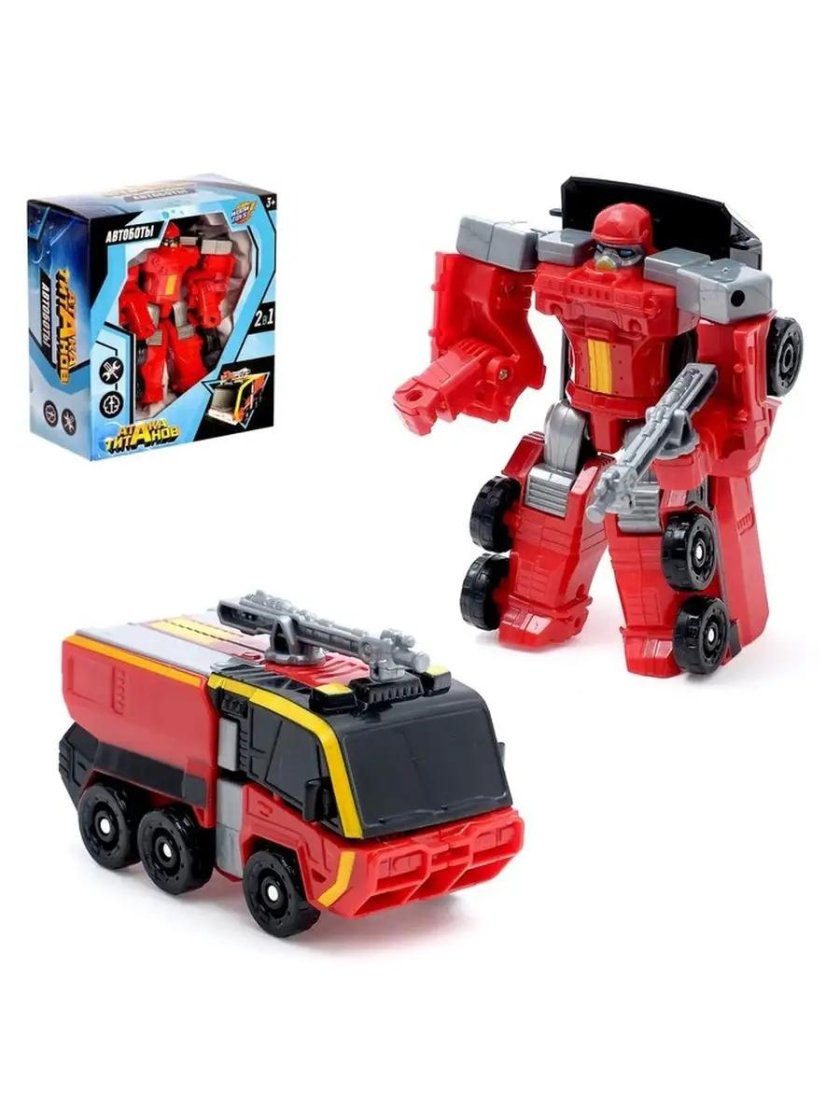 Пожарный робот-трансформер Perun