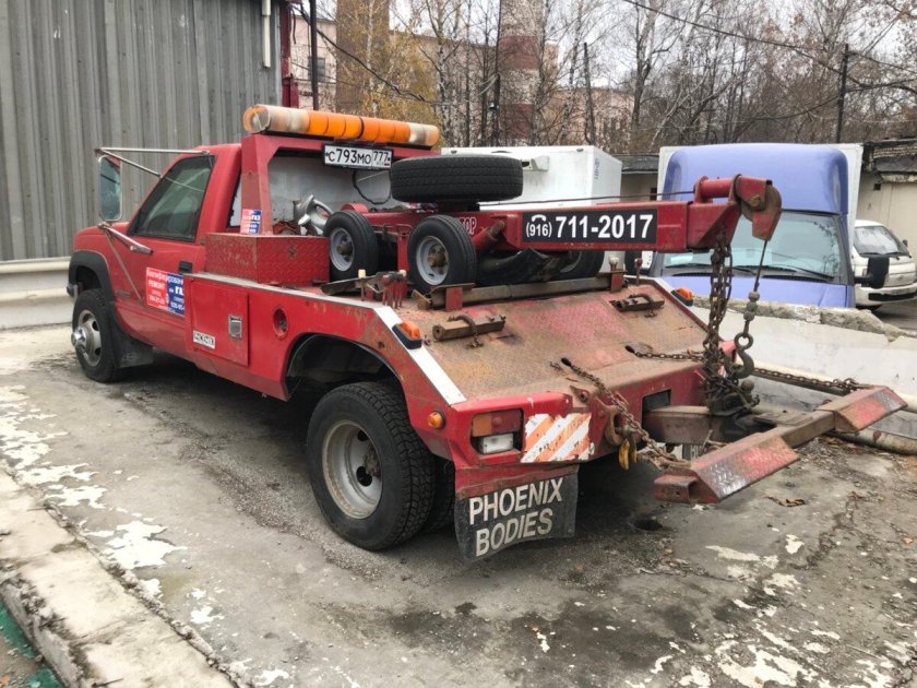 Шевроле 3500 эвакуатор