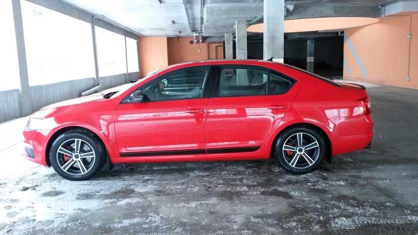 Литые диски Шкода Октавия а7 р17