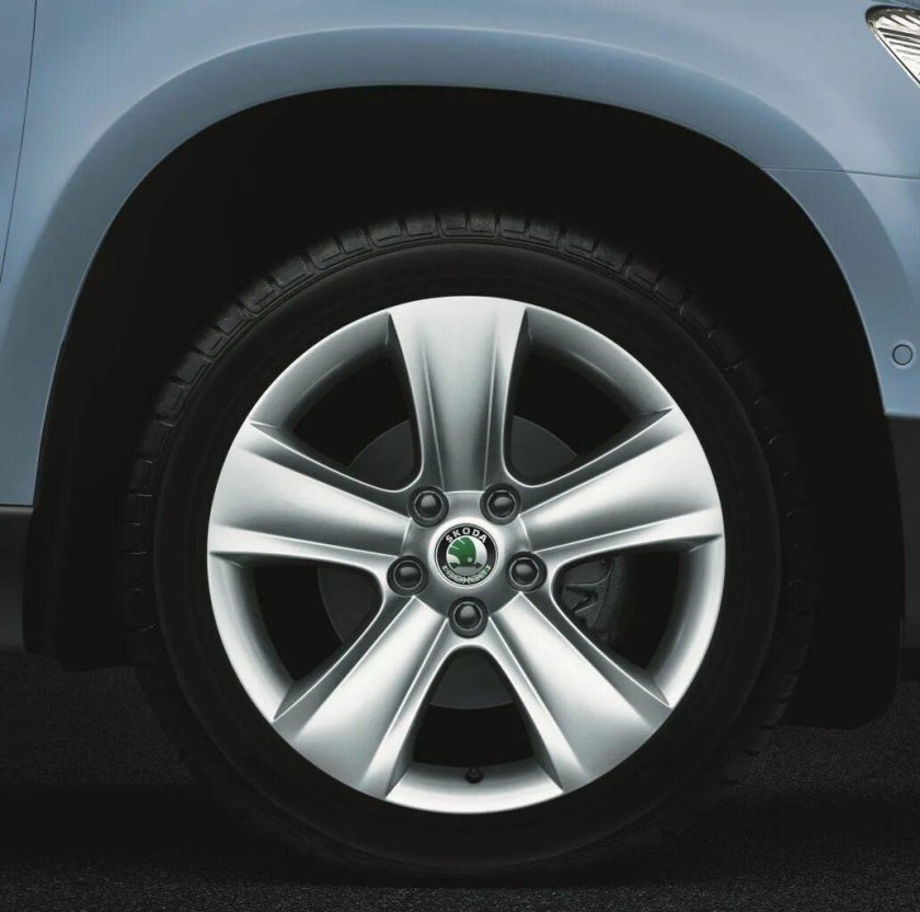 Оригинальные диски Шкода Йети р17