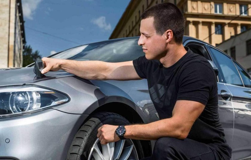 Осмотр автомобиля