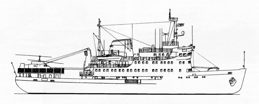 Ледокол Красин схема