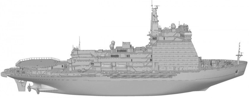 Арктика ледокол модель 22220