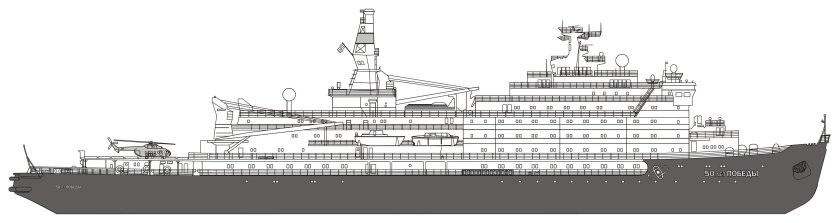 Ледокол Ленин схема