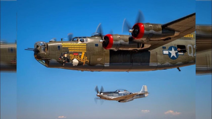 Б-24 бомбардировщик