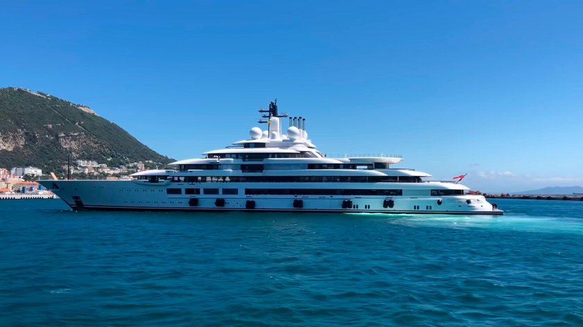 Яхта Путина